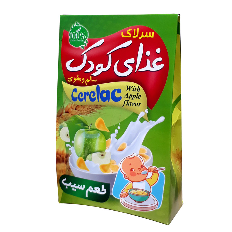 غذای کمکی طبیعی غذای کودک با طعم سیب فدک - 150 گرم