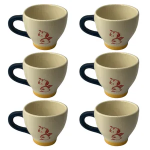 سرویس قهوه خوری 6 پارچه مدل کلاسیک کد 1005