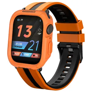 بند اسپریگ مدل Ferrer Rugged مناسب برای اپل واچ 42 میلی متری سری 10 به همراه کاور