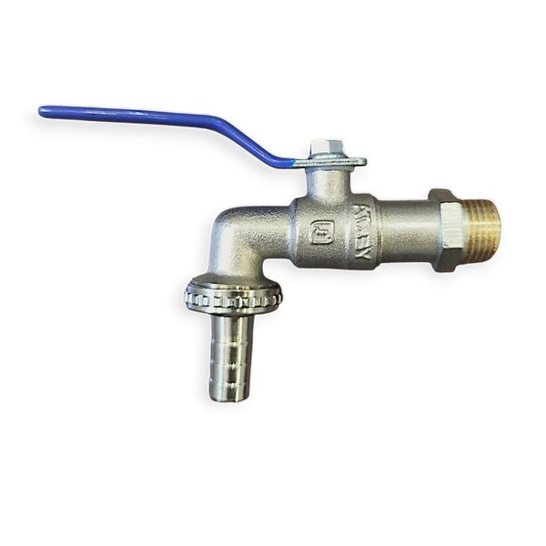 شیر حیاطی برند یکتا مدل دسته گازی سایز 1/2