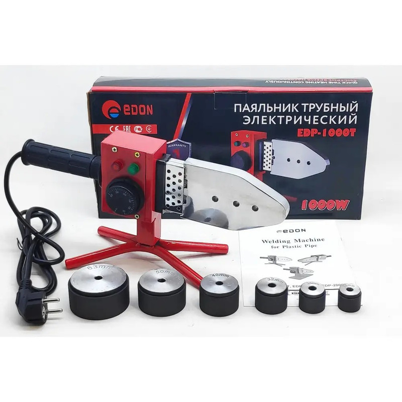 دستگاه جوش لوله پلیمری ادون مدل EDP-1000T دستگاه جوش لوله پلیمری ادون مدل EDP-1000T