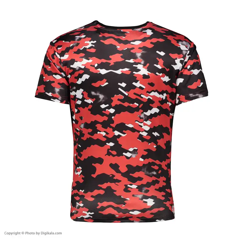 ست تی شرت و شلوارک ورزشی مردانه پانیل مدل 1109OBK