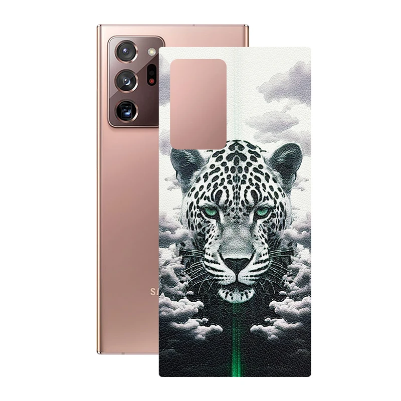 برچسب پوششی ریمکس مدل Leth طرح پلنگ مناسب برای گوشی موبایل سامسونگ Galaxy Note 20 Ultra