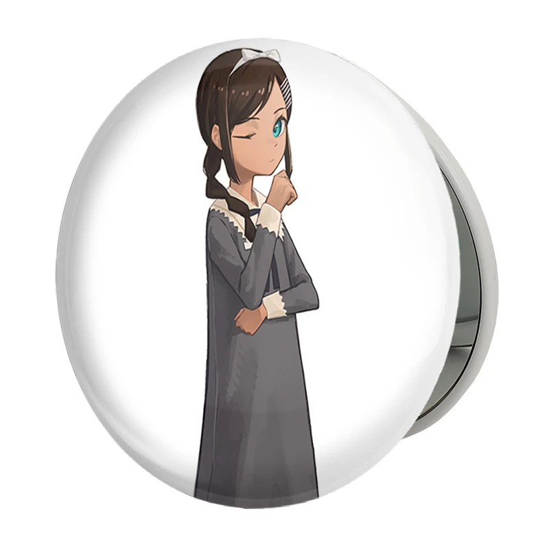 آینه جیبی خندالو طرح ناگاسه انیمه واندر اگ پرایورتی مدل تاشو کد 34046