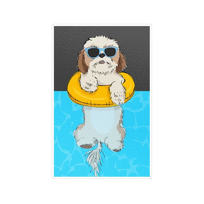 استیکر تزئینی موبایل و تبلت ماسا دیزاین مدل SM0003 DOG