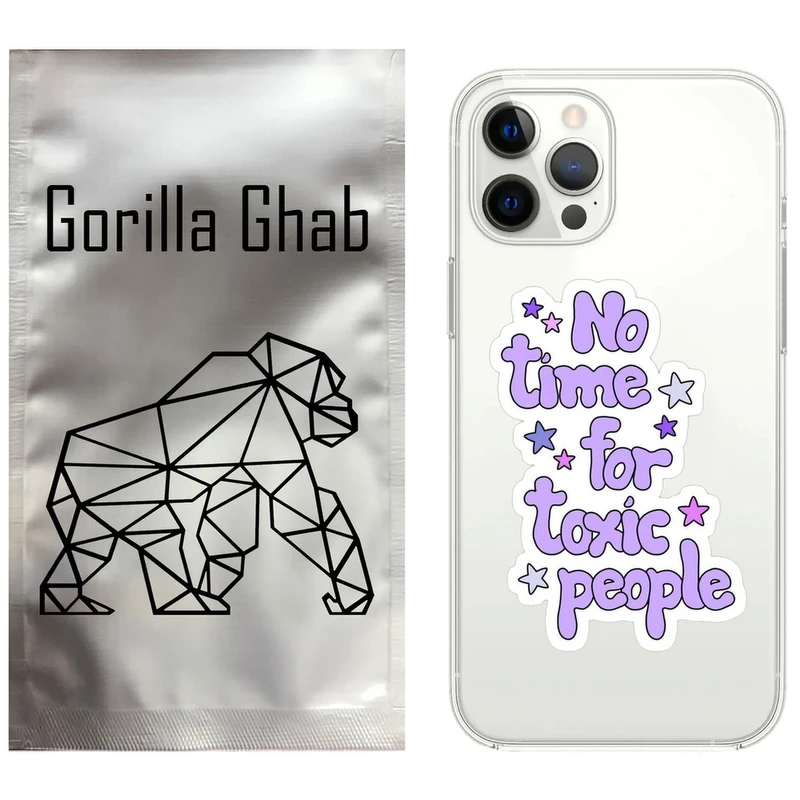 کاور گوریلا قاب مدل CLG کد 97 طرح Toxic مناسب برای گوشی موبایل اپل iPhone 12 Pro
