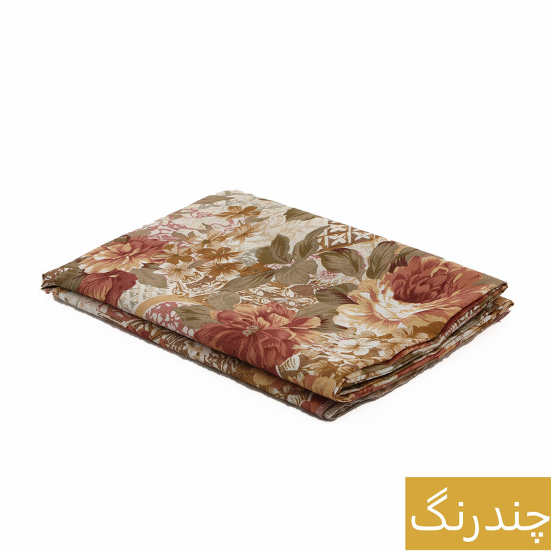سرویس ملحفه ناتوسا مدل گلدن رز کد 120 یک نفره دو تکه
