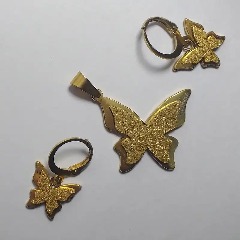 نیم ست زنانه مدل پروانه کد sw3