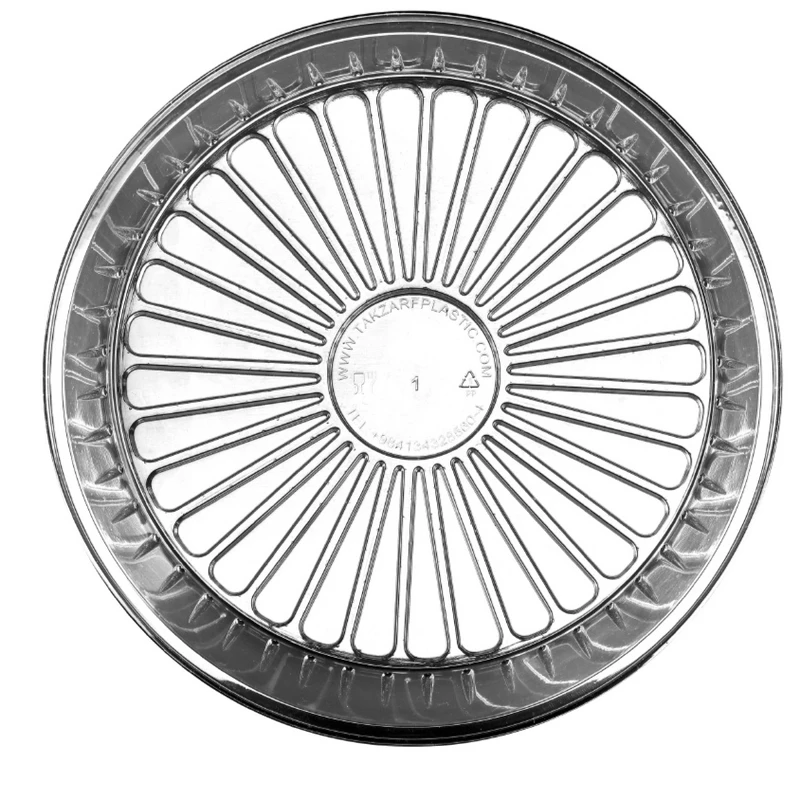 پیش دستی یکبار مصرف تک ظرف مدل آفتاب بسته 100 عددی