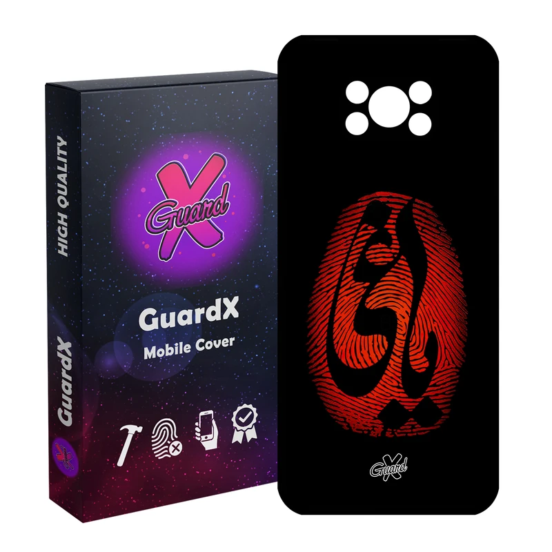 کاور گارد ایکس طرح یاغی مدل Glass10447 مناسب برای گوشی موبایل شیائومی Poco X3 NFC/Poco X3/Poco X3 Pro