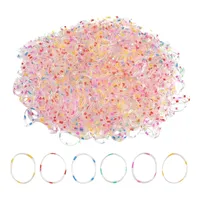 کش مو دخترانه مدل چهل گیس نقطه ای کد 127 بسته 120 عددی