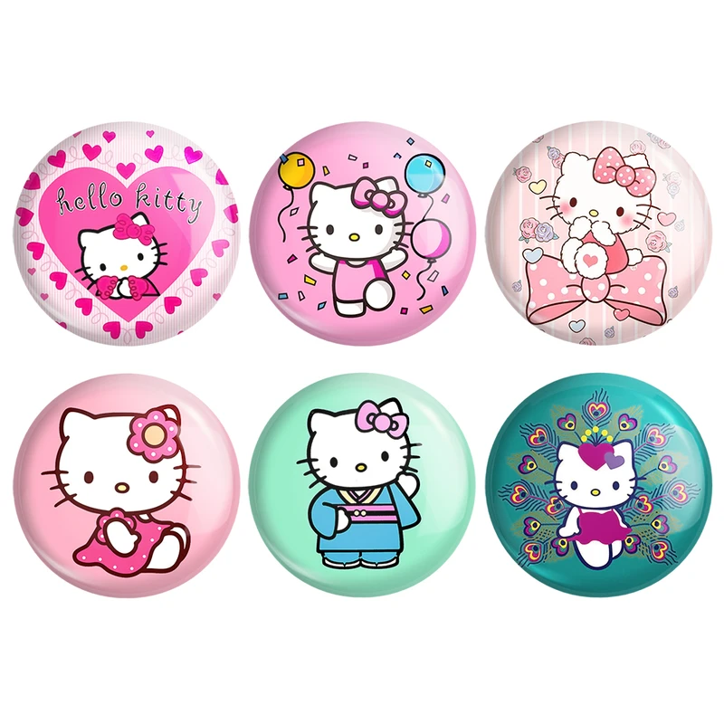 پیکسل خندالو مدل هلو کیتی Hello Kitty کد 1561B مجموعه 6 عددی