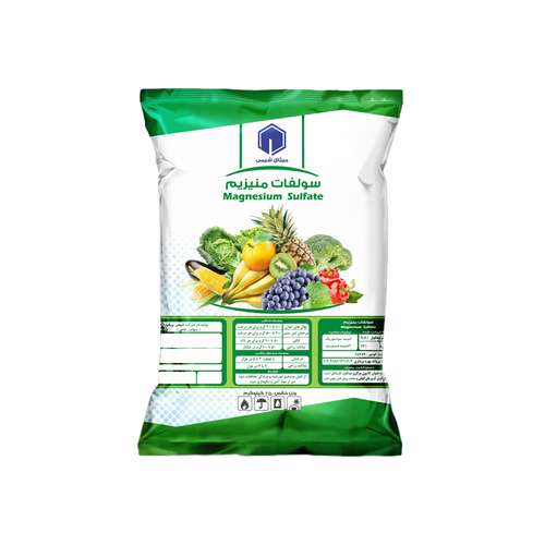 کود سولفات منیزیم کریستالی میثاق شیمی مدل 101 وزن 25 کیلوگرم