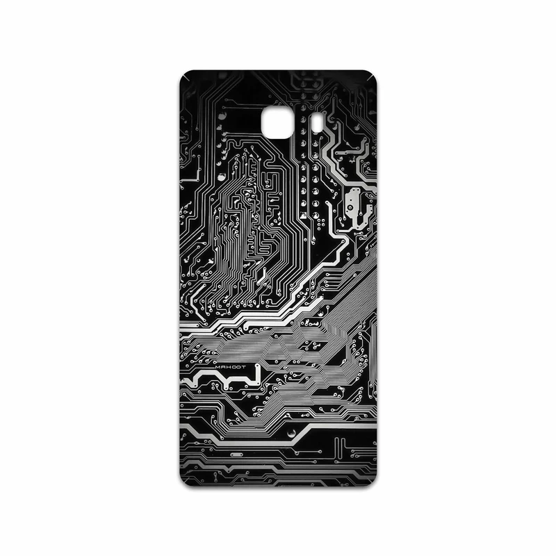 برچسب پوششی ماهوت مدل Black Printed Circuit Board مناسب برای گوشی موبایل سامسونگ Galaxy C9 Pro