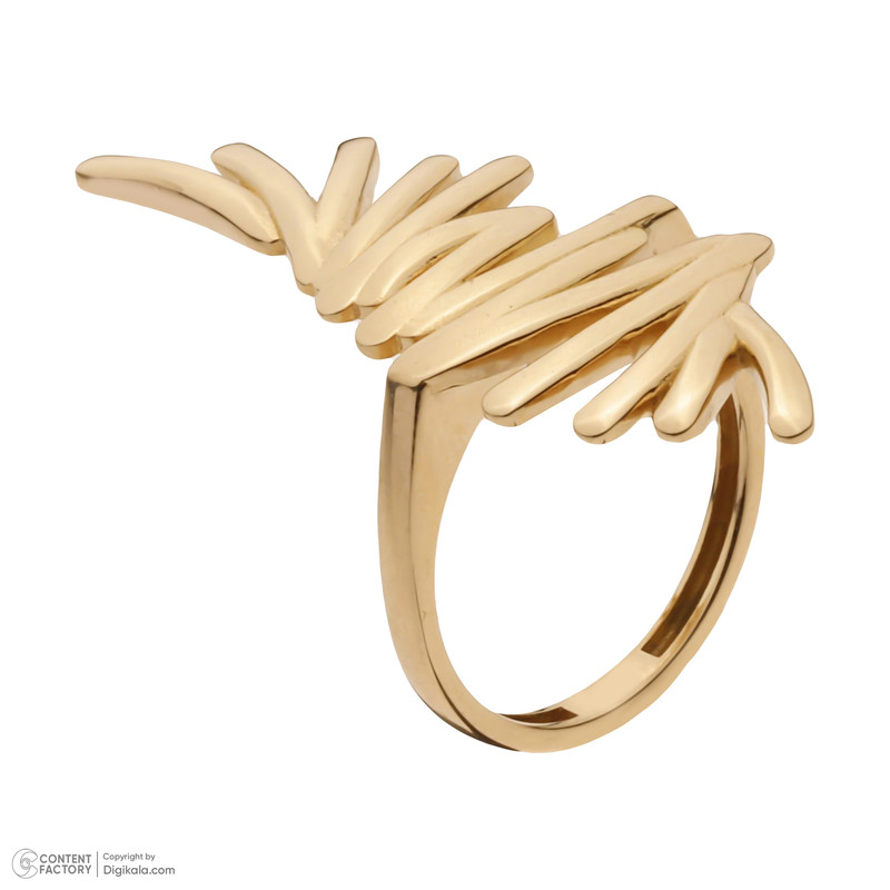 انگشتر طلا 18 عیار زنانه تاج مدل R359