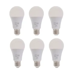 Pars Shanay LED Bulb A60 10W, E27 Base – Pack of 6