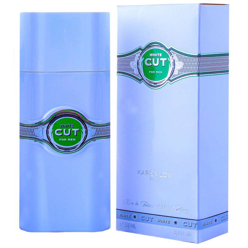 ادو تویلت مردانه کارن لو پاریس مدل کات وایت حجم 100 میلی لیتر