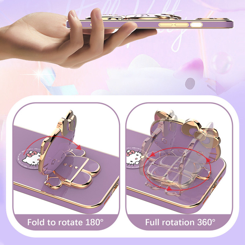 کاور گاردتک اساک مدل Kitty Strap مناسب برای گوشی موبایل اپل iPhone X/ XS به همراه بند