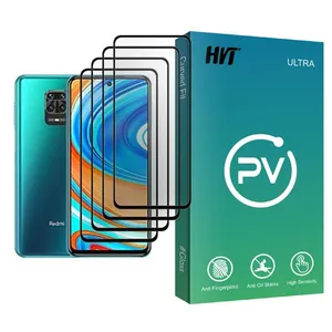 HVT PV Glass MIX004 Screen Protector For Xiaomi Redmi Note 9 Pro Max Pack Of 4