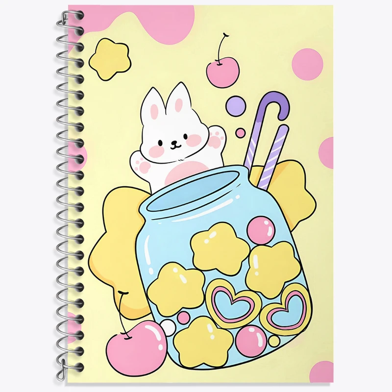 دفتر لغت 50 برگ خندالو طرح خرگوش کیوت کد N4787