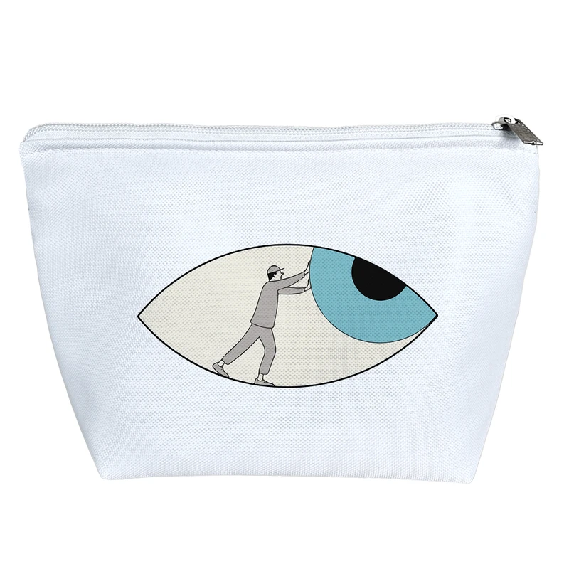 کیف لوازم آرایش دخترانه خندالو مدل چشم کد 7257