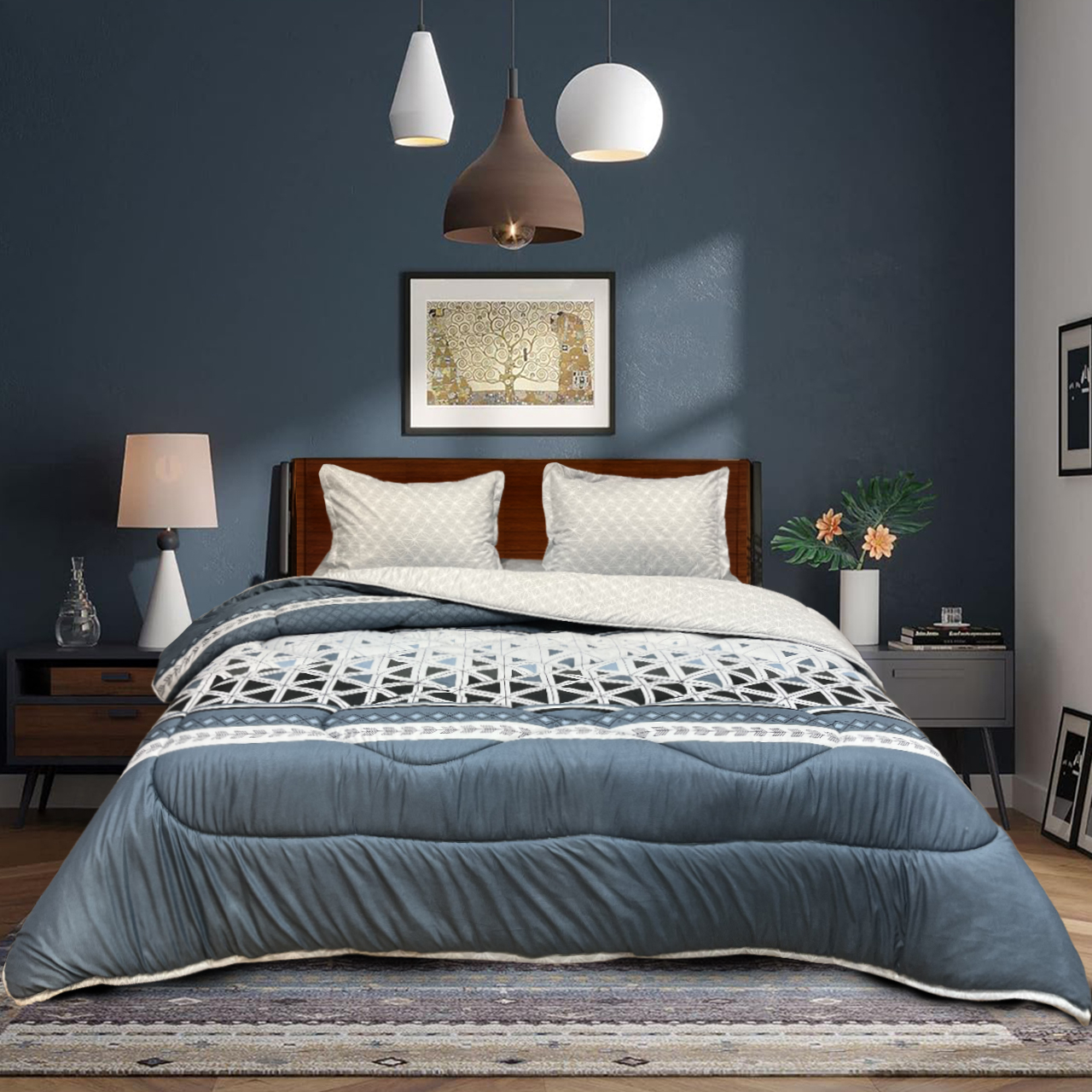 سرویس خواب راشا مدل 015 دو نفره 4 تکه