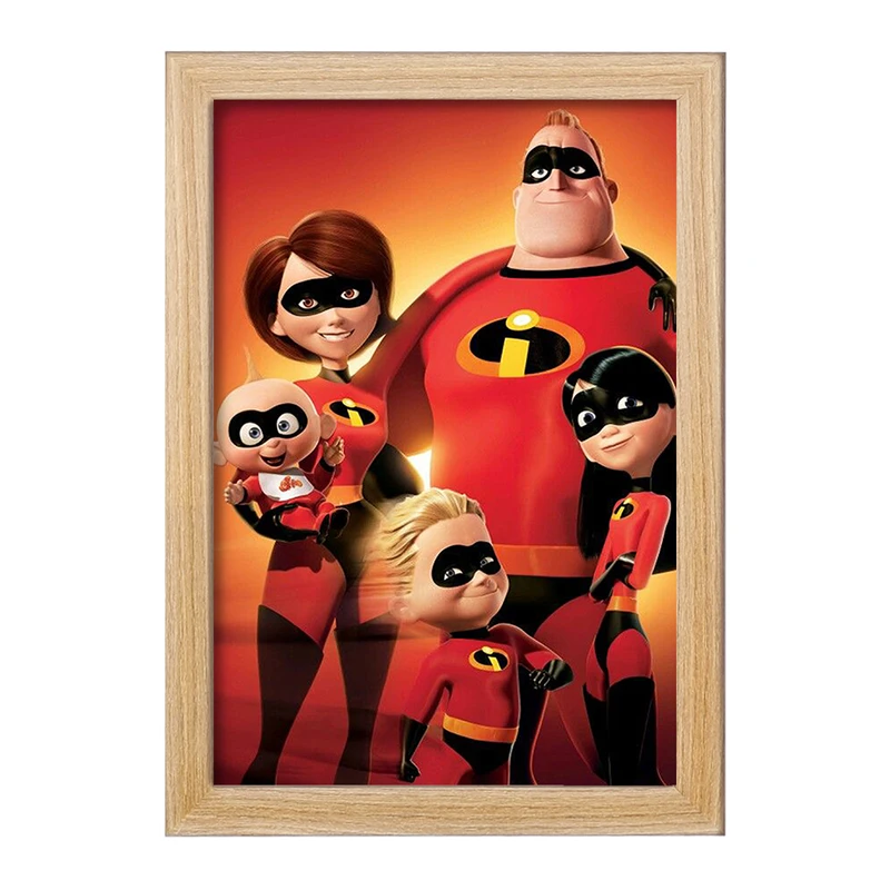 تابلو خندالو مدل شگفت انگیزان The Incredibles  کد 1841