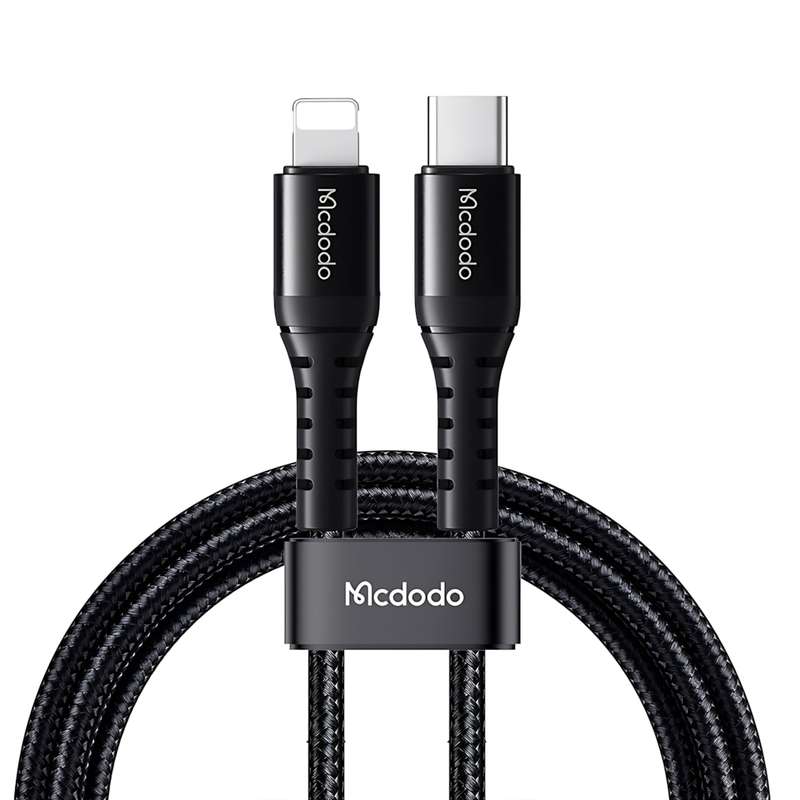 کابل تبدیل USB-C به لایتنینگ مک دودو مدل CA-563 طول 0.2 متر