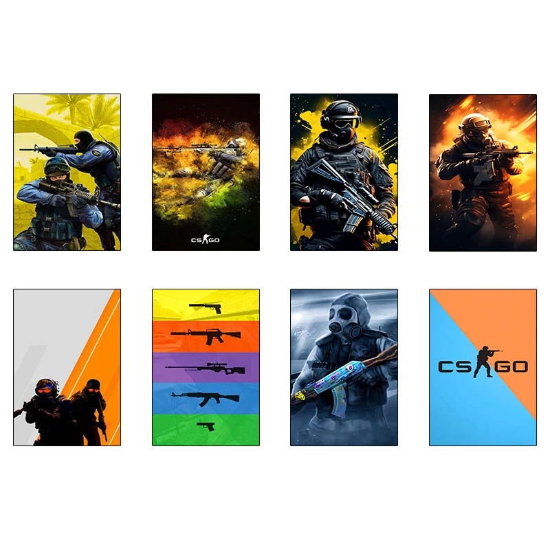 پوستر کارنيکا طرح counter کد 40021 مجموعه 8 عددی