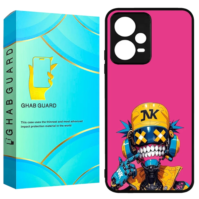 کاور قاب گارد طرح ربات مدل GCHPX5P مناسب برای گوشی موبایل شیائومی Poco X5 Pro 5G