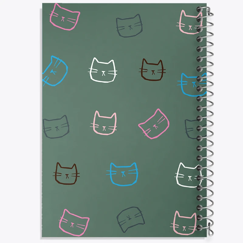 دفتر نت موسیقی 50 برگ خندالو مدل گربه کد N1517