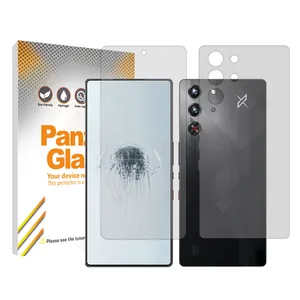 Panzer Glass Resistant model transparent screen protector suitable for ZTE nubia RedMagic 10 Pro mobile phone Along with the phone back protector 