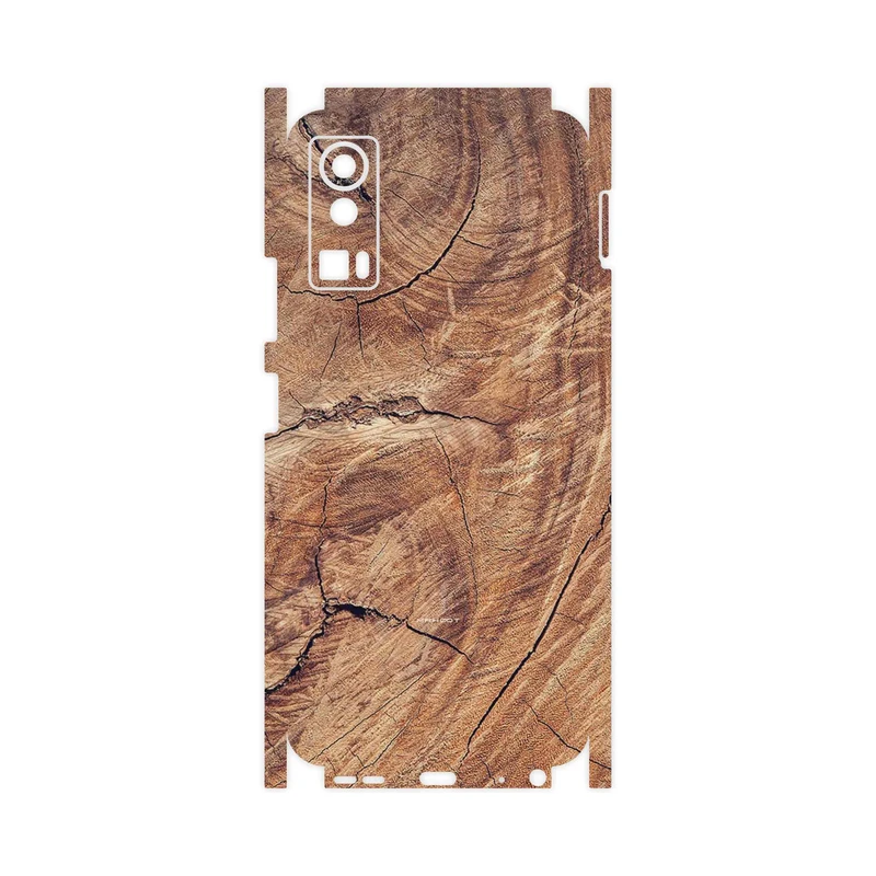 برچسب پوششی ماهوت مدل Wood Texture 5-FullSkin مناسب برای گوشی موبایل جی پلاس X20