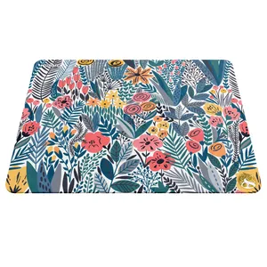 Hoomero Flowers and leaves A5817 Mousepad