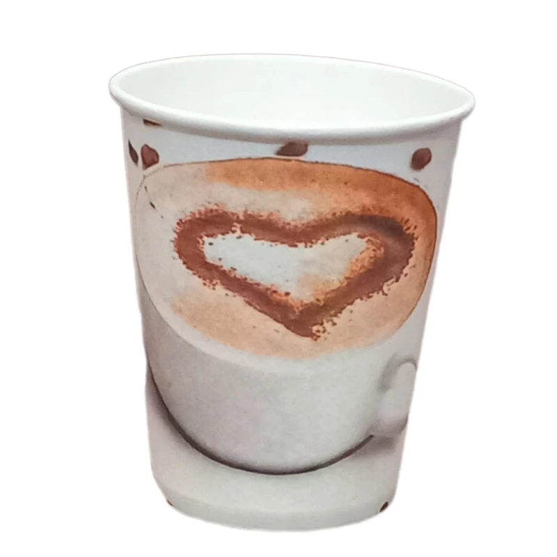 لیوان یکبار مصرف کاغذی پیکنیک مدل 220cc مجموعه 4 بسته 50 عددی