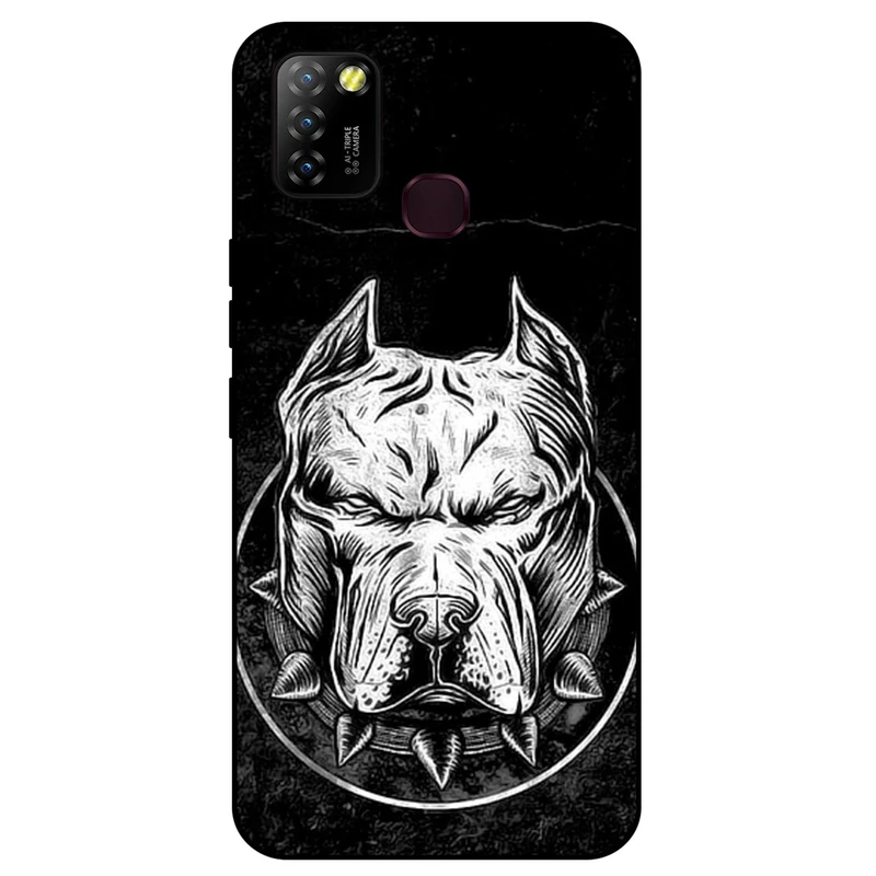 کاور مگافون طرح سگ مدل 1885 مناسب برای گوشی موبایل اینفینیکس Hot 10 Lite