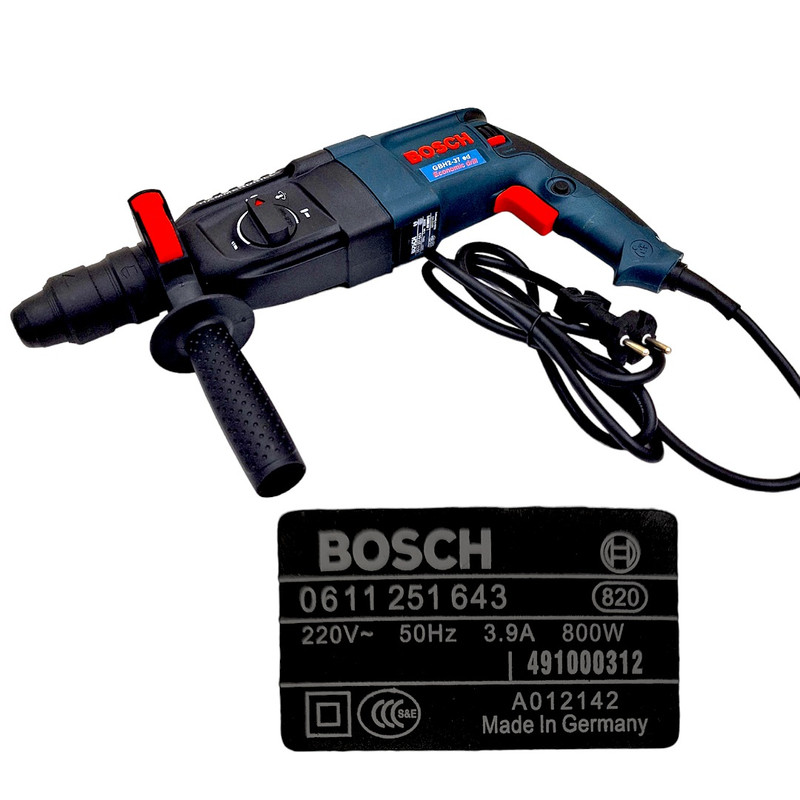 دریل بتن کن سه کاره بوش مدل GBH 2-37 ed دریل بتن کن سه کاره بوش مدل GBH 2-37 ed