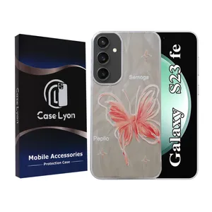 Lyon Case Butterfly Colorful Cover suitable for Samsung Galaxy S23 FE 