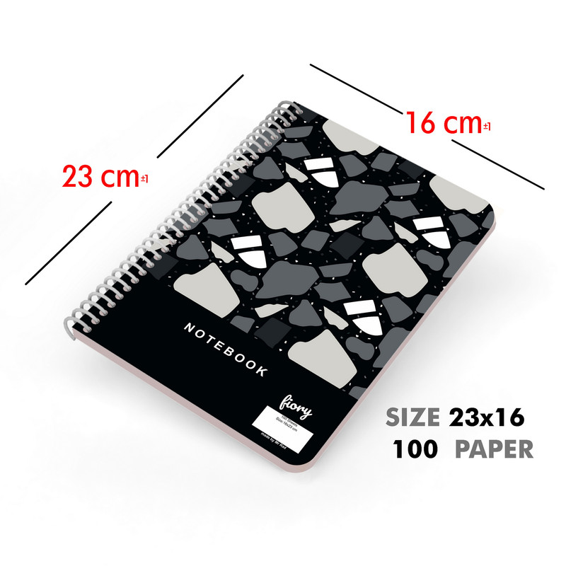 دفتر مشق 100 برگ مستر راد مدل فانتزی کد fiory 2060