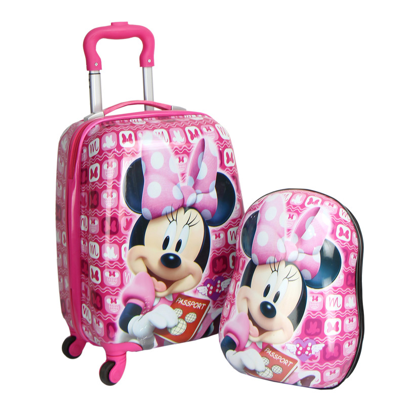 چمدان کودک مدل C01086 به همراه کوله پشتی