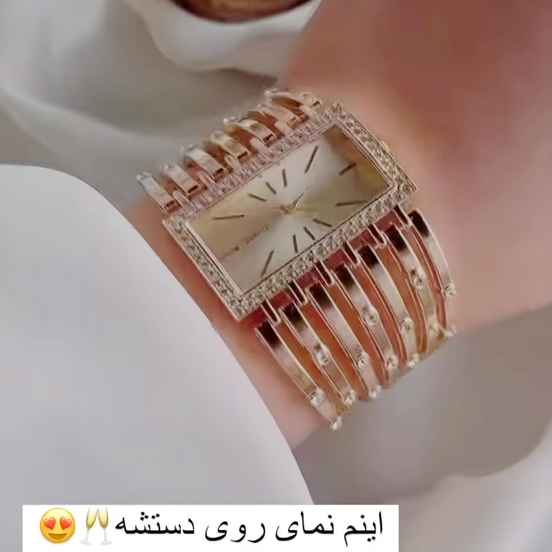 ساعت مچی عقربه ای زنانه مدل دستبندی کد 2