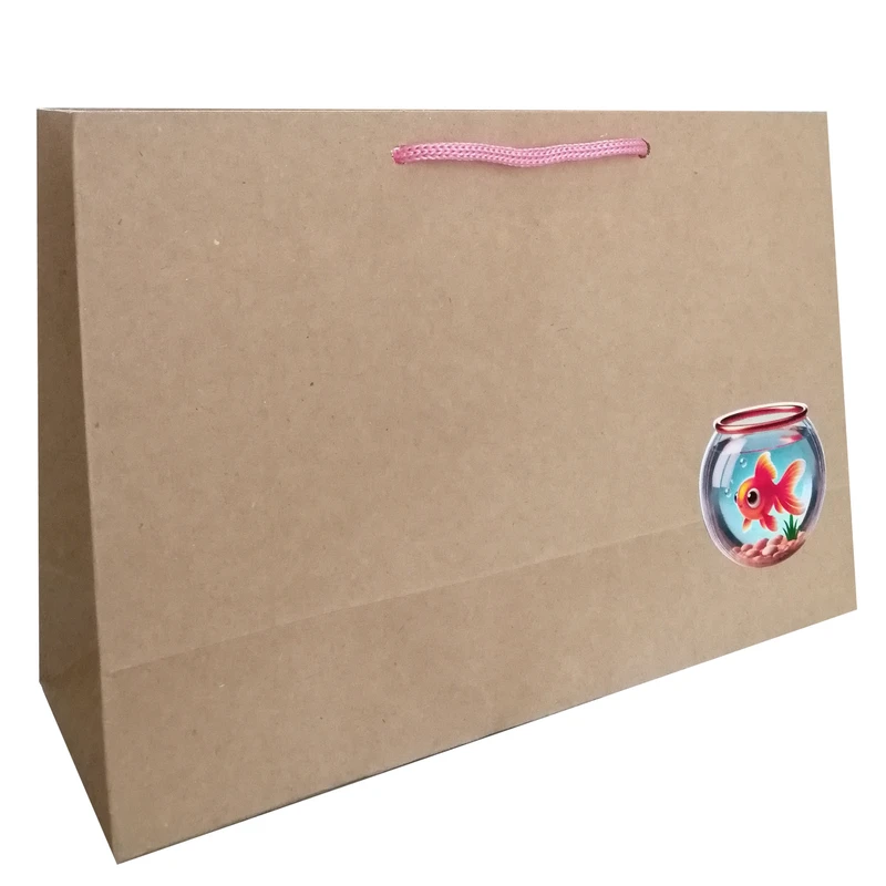 پاکت هدیه مدل نوروز و ماهی قرمز مجموعه 10 عددی