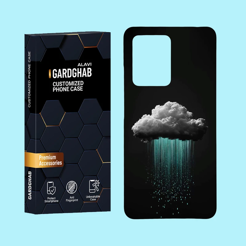 کاور گارد قاب علوی مدل هنری مناسب برای گوشی موبایل شیائومی Redmi Note 12 Pro Plus 5G