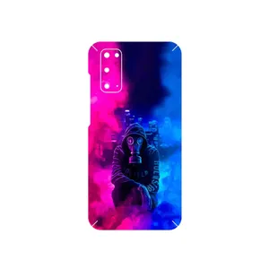 MAHOOT Smoke Rainbow Digital Art 2 Cover Sticker for Samsung Galaxy S20