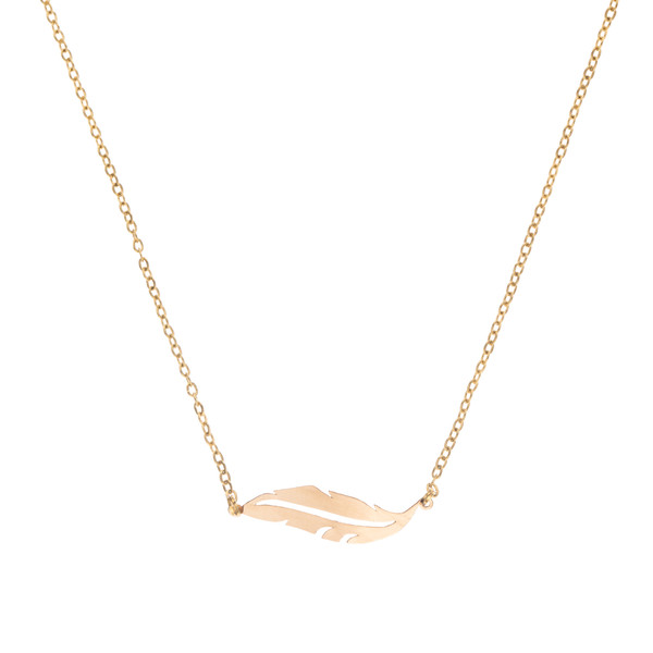 گردنبند طلا 18 عیار زنانه مدل sk36910