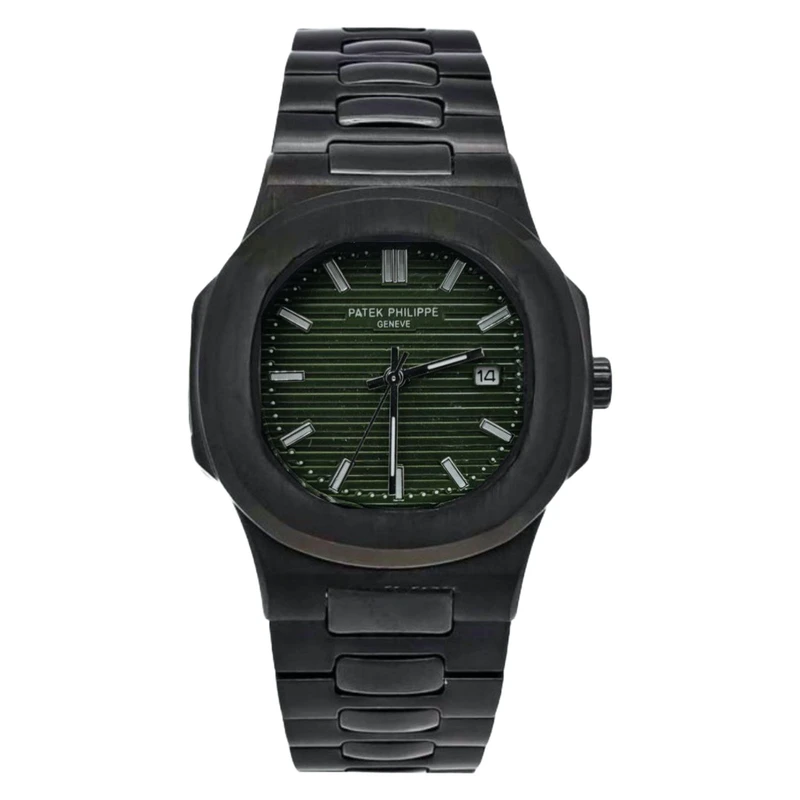 ساعت مچی عقربه‌ای کوارتز مردانه مدل تقویم دار طرح ناتیلوس کد 113