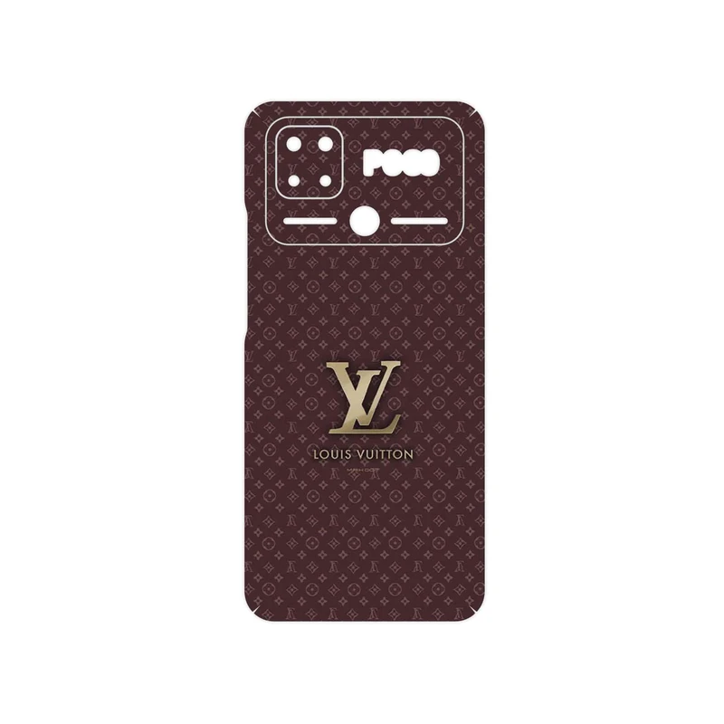 برچسب پوششی ماهوت مدل LOUIS_VUITTON_Logo مناسب برای گوشی موبایل شیائومی Poco C40