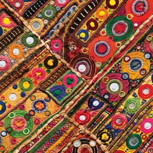 کاغذ کادو طَرح آینه دوزی بسته 5 عددی