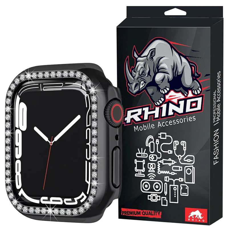 کاور راینو مدل Bumper Shine مناسب برای اپل واچ Series 9 / Series 8 / Series 7 41mm