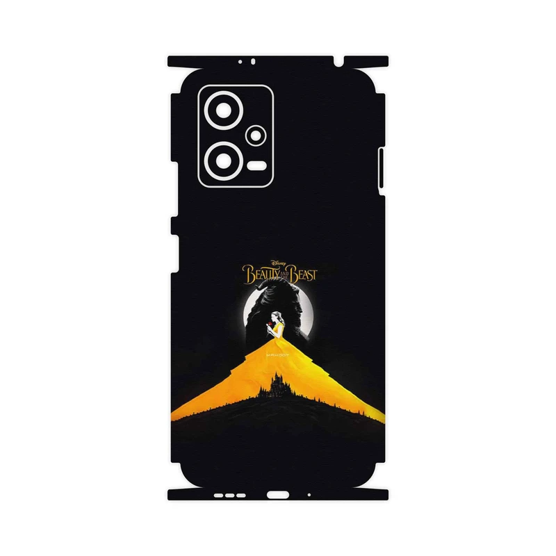 برچسب پوششی ماهوت مدل Beauty and the Beast-FullSkin مناسب برای گوشی موبایل شیائومی Redmi Note 12 5G